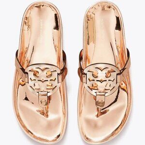 NEW Tory Burch - Size 10 Women's Miller Cloud Sandal - Rose Gold